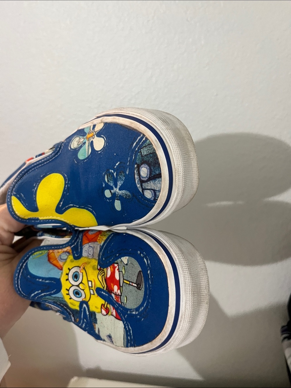 Vans SpongeBob SquarePants Slip on Shoes Mens 3.5 Women’s 5 - Picture 8 of 12